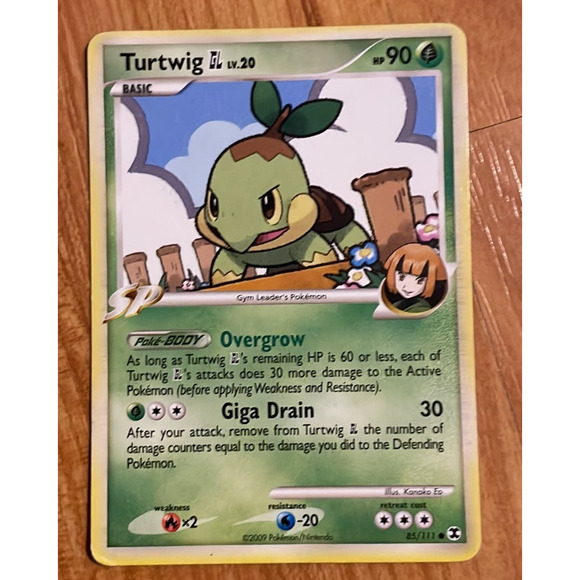 TURTWIG Pokémon Card - Picture 1 of 2